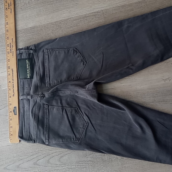 Zara z1975 denim basic denim department jeans size 2 - Picture 5 of 10